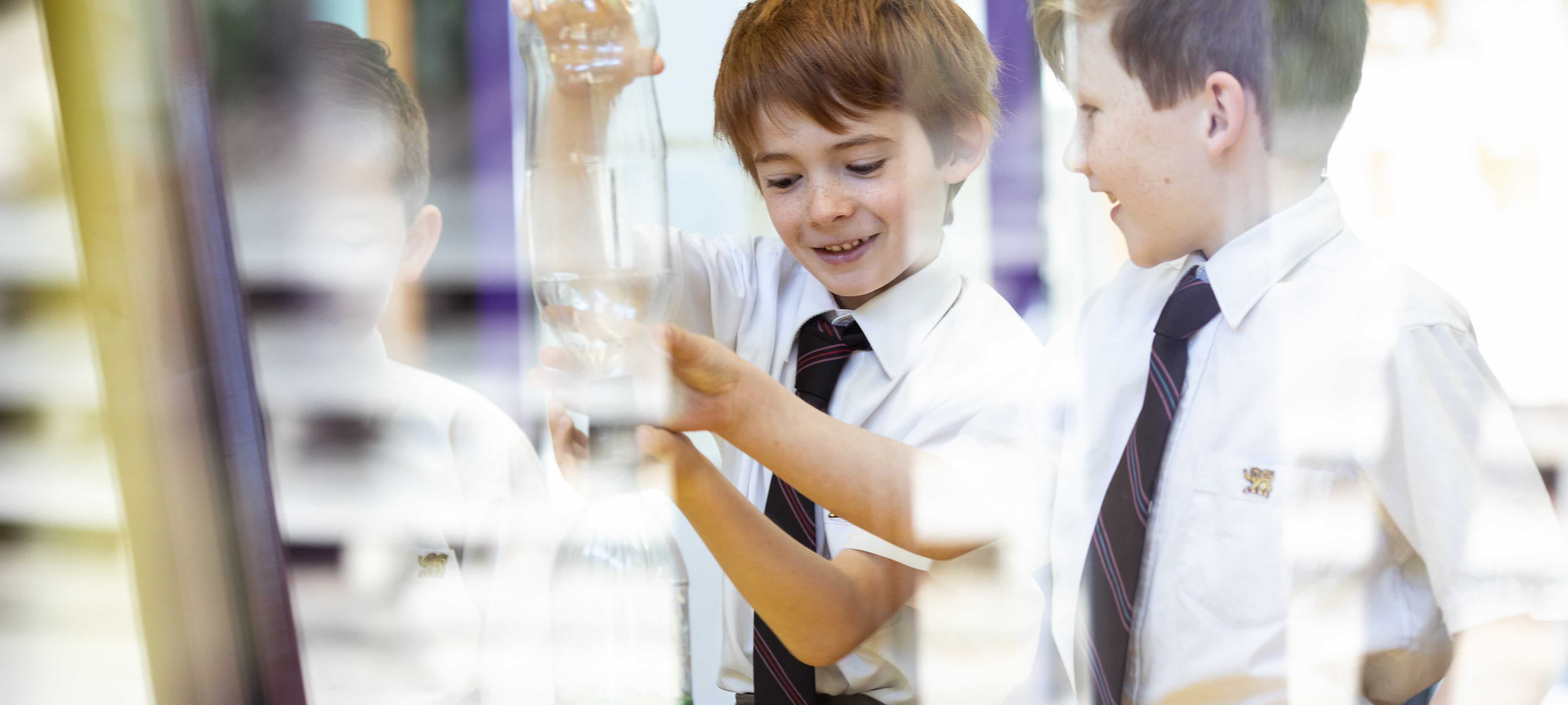 Junior school students. Photo: Joshua Lamont.